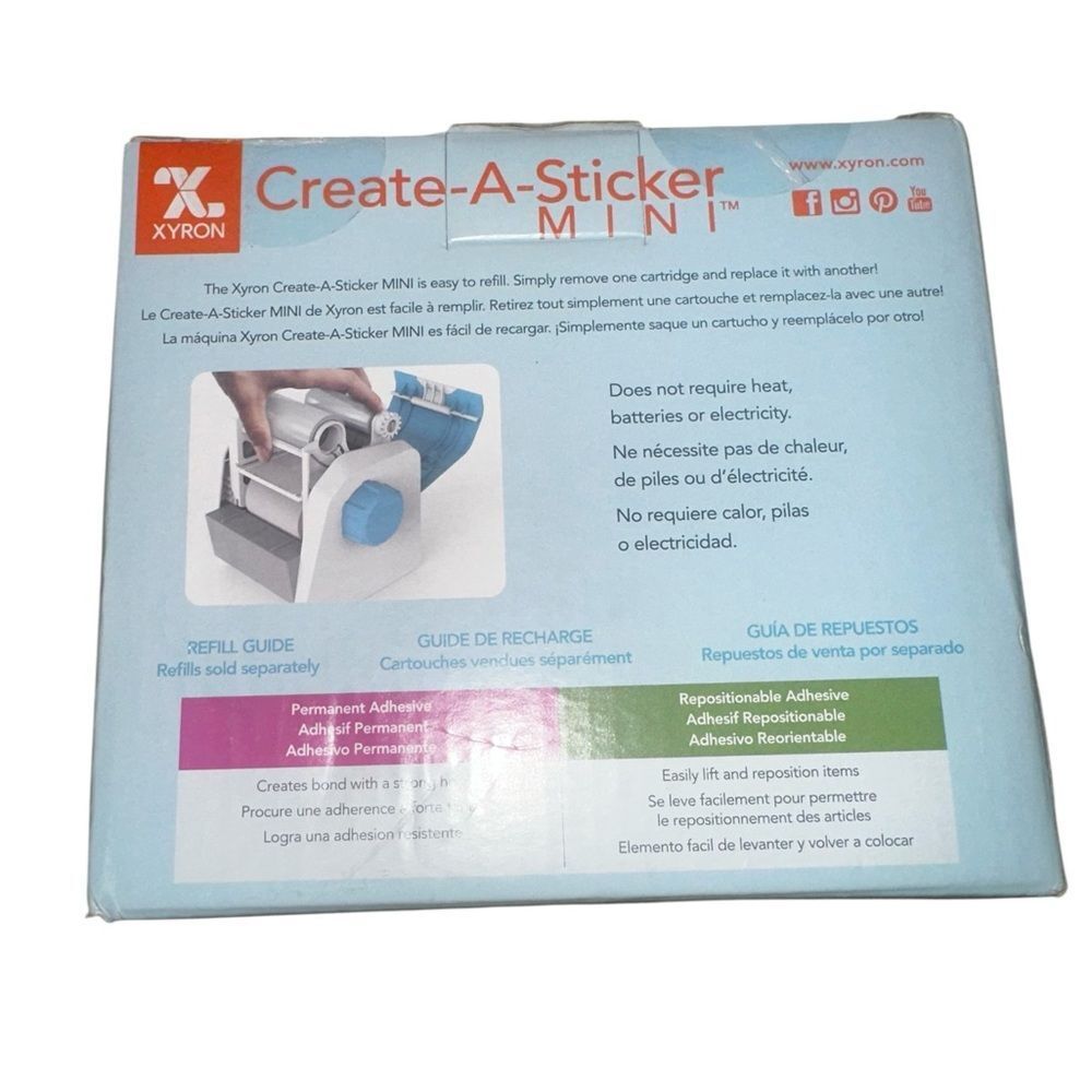 Xyron Create-A-Sticker Mini Machine - Picture 6 of 6
